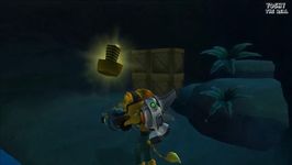 une photo d'Ã©cran de Ratchet et Clank sur Sony Playstation 2